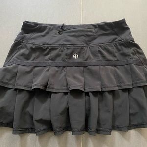 Lululemontennis /running skirt w/ built in shorts.